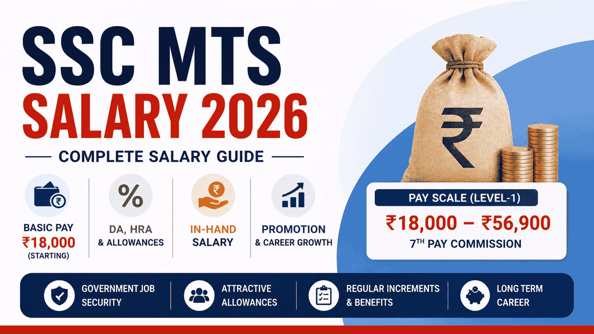 SSC MTS Salary 2026